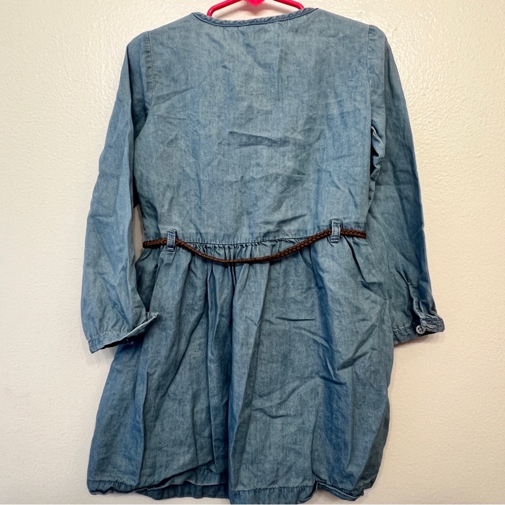Carters Denim Button Front Dress - Picture 3 of 4